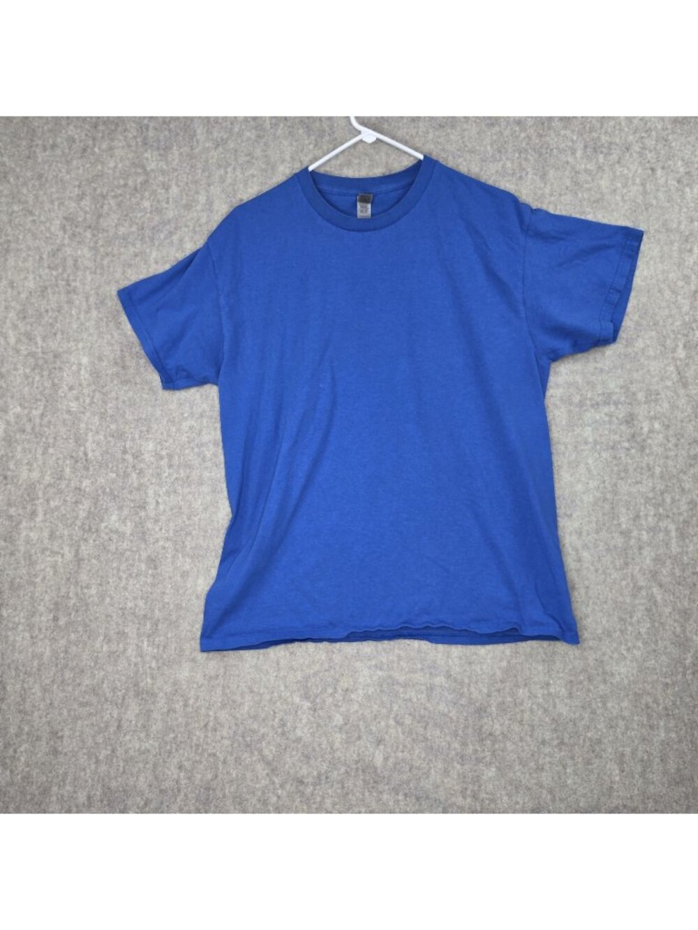 Gildan Mens Heavy Cotton T-Shirt Royal Blue Size Large 100% Cotton Classic Fit